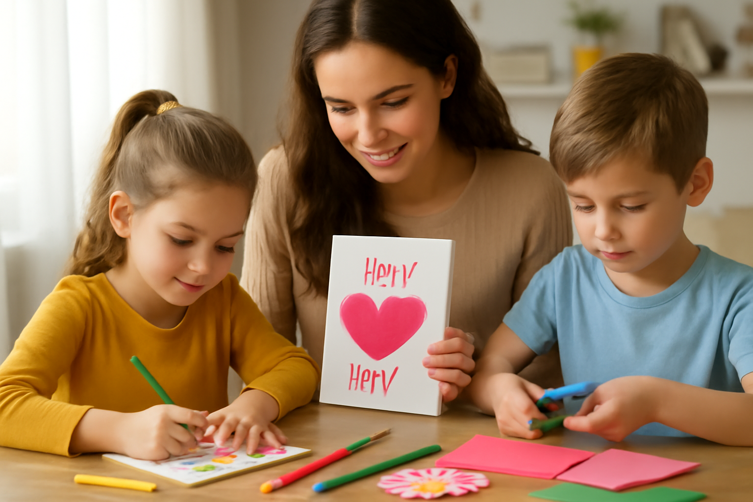 Kreatív kézműves ötletek gyerekekkel Anyák napjára